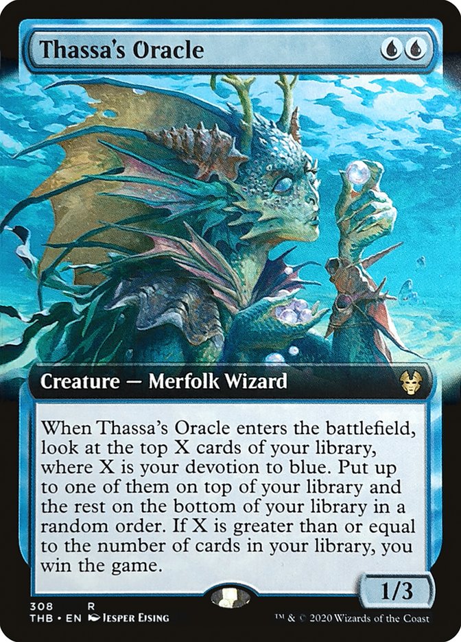 Thassa's Oracle (Extended) [Theros Beyond Death]