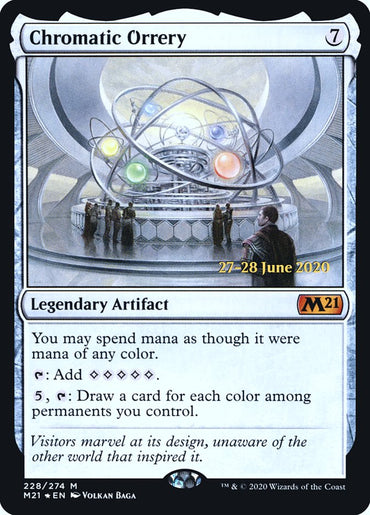 Chromatic Orrery  [Core Set 2021 Prerelease Promos]