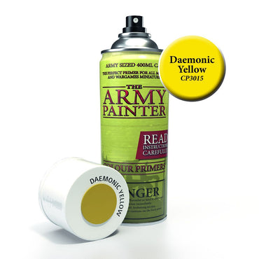 Army Painter: Colour Primer Spray Daemonic Yellow 400ml