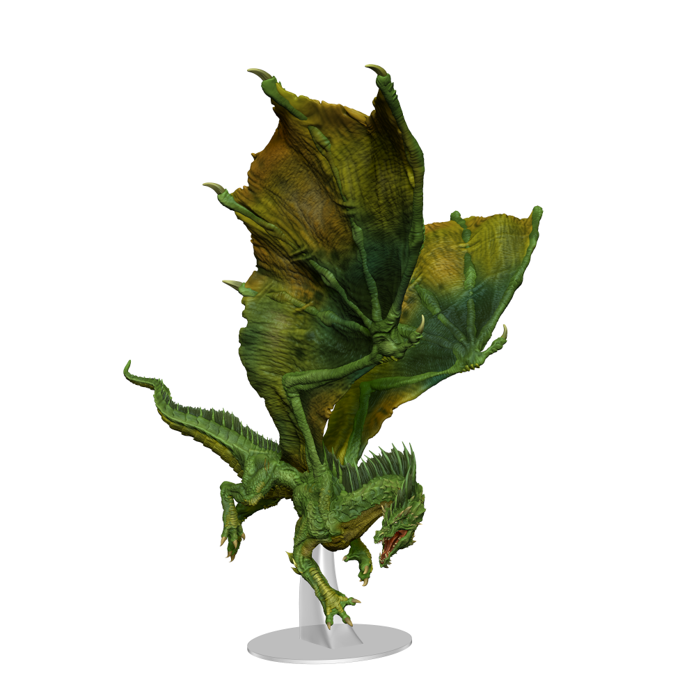 D&D Icons of the Realms Adult Green Dragon Premium Figure