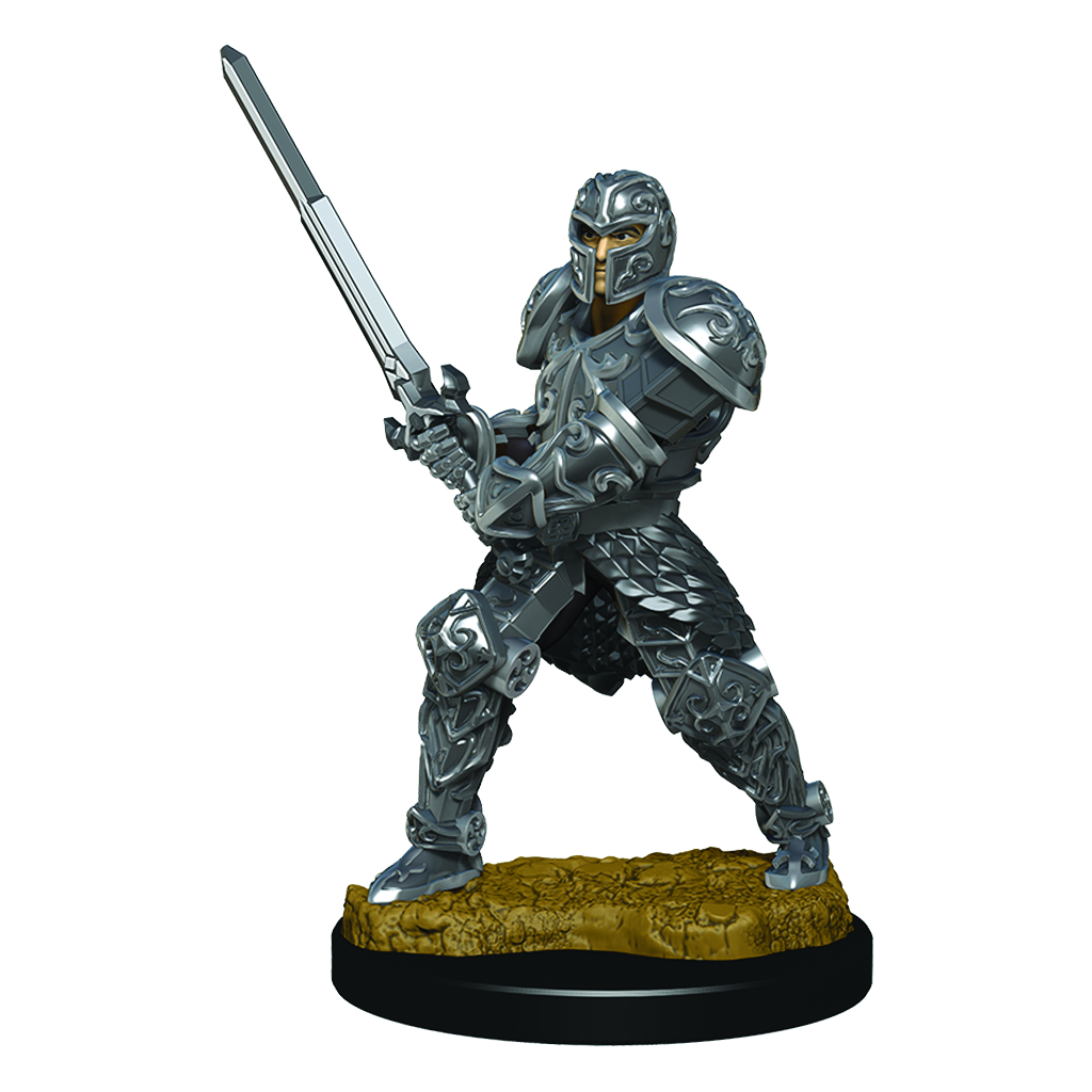 D&D Premium Painted Figures Male Human Fighter