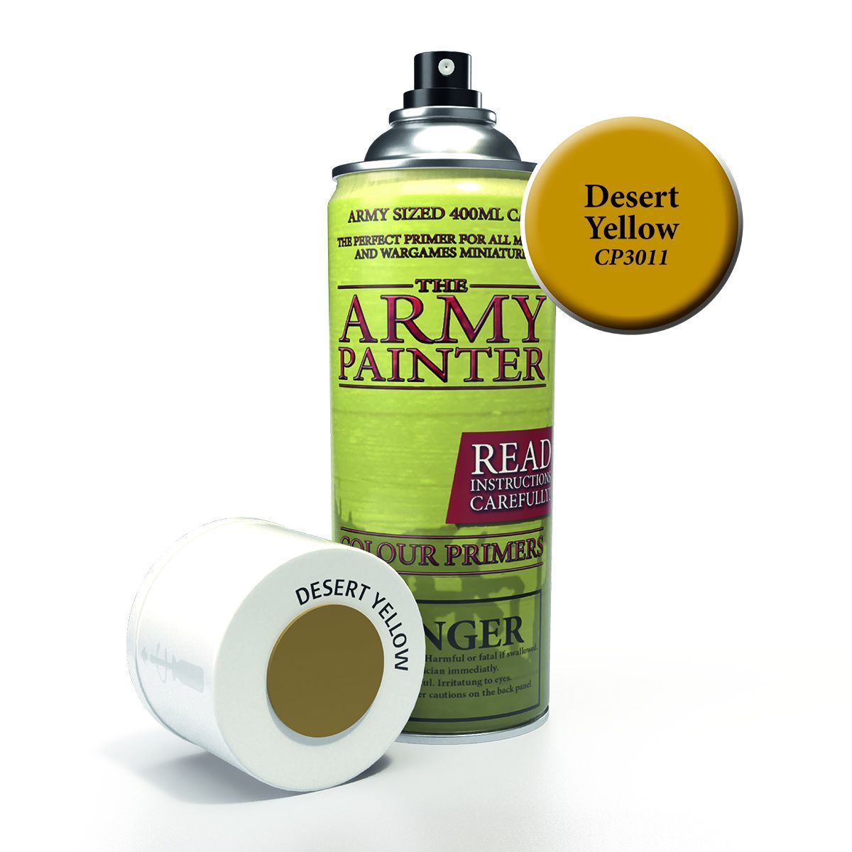 Army Painter: Colour Primer Spray Desert Yellow 400ml