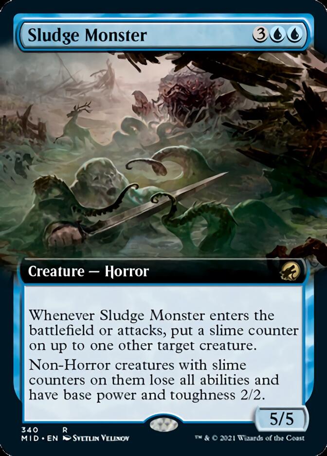 Sludge Monster (Extended) [Innistrad: Midnight Hunt]