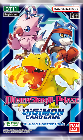 Digimon Card Game: BT11 Dimensional Phase Booster