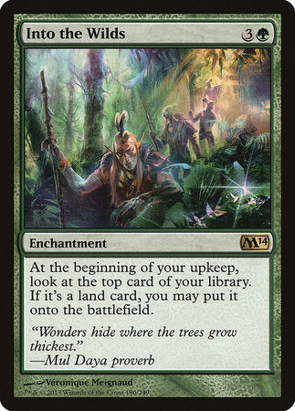 Into the Wilds [Magic 2014]