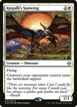 Kinjalli's Sunwing [Ixalan Promos]