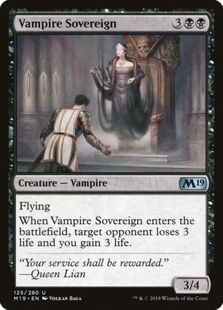 Vampire Sovereign [Core Set 2019]