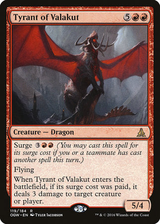 Tyrant of Valakut [Oath of the Gatewatch]