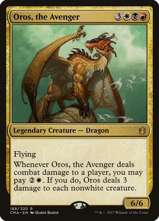 Oros, the Avenger [Commander Anthology]