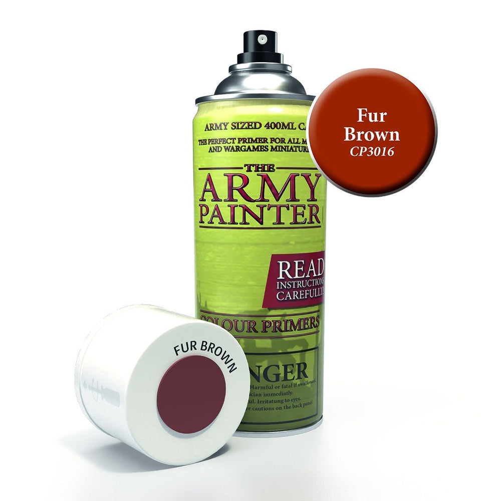 Army Painter: Colour Primer Spray Fur Brown 400ml