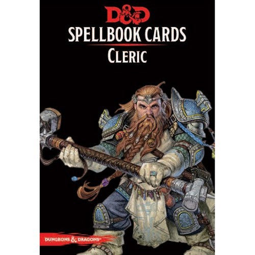 D&D: Spellbook Cards Cleric Deck (149 Cards) Revised 2017 Edition