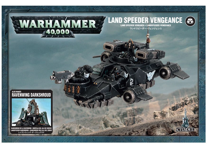 Warhammer 40000: Space Marines Land Speeder Vengeance