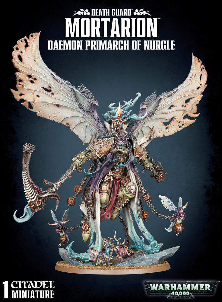 Warhammer 40000: Death Guard Mortarion Daemon Primarch of Nurgle*