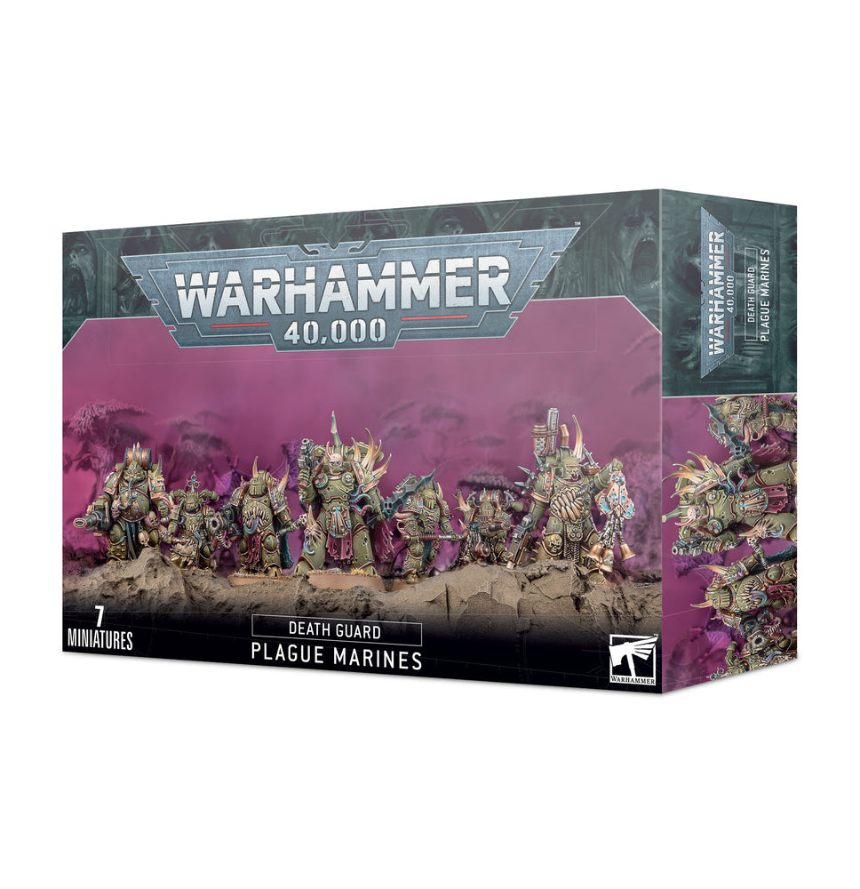 Warhammer 40000: Death Guard Plague Marines*