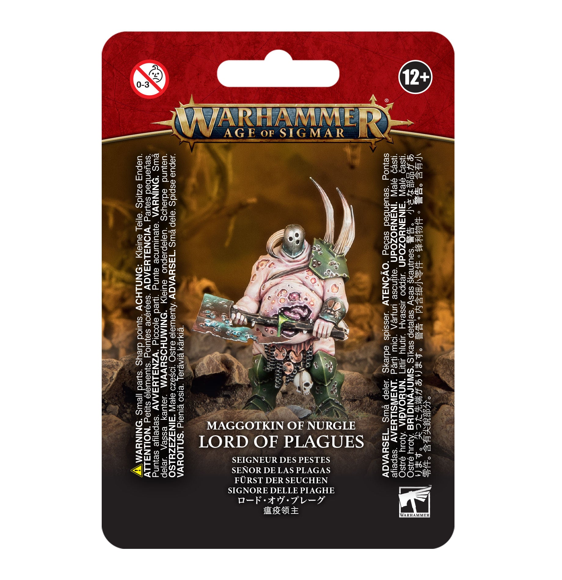 Warhammer Age of Sigmar: Maggotkin of Nurgle Lord of Plagues