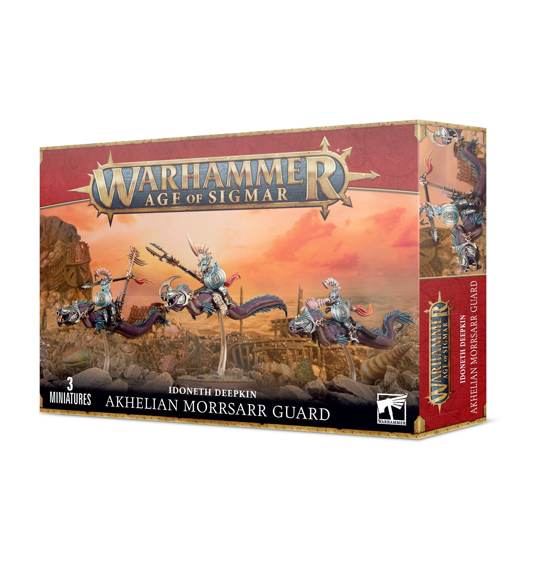 Warhammer Age of Sigmar: Idoneth Deepkin Akhelian Morrsarr Guard