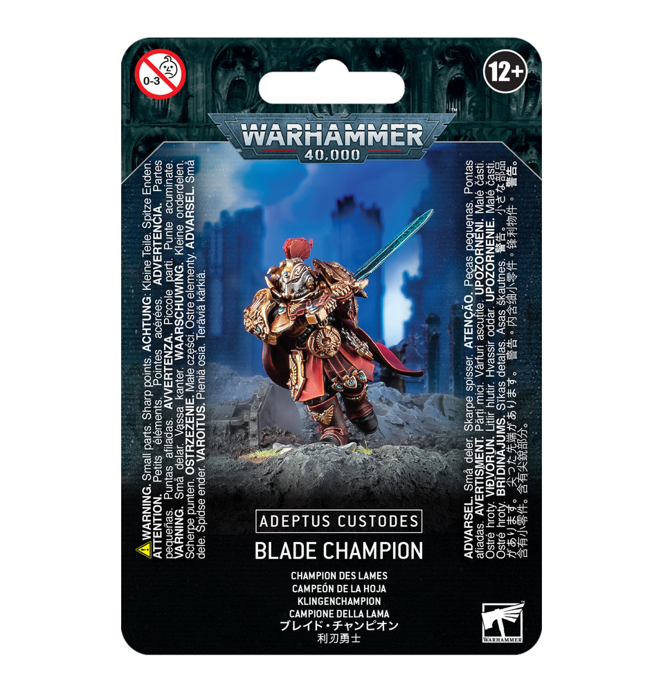 Warhammer 40000: Adeptus Custodes Blade Champion