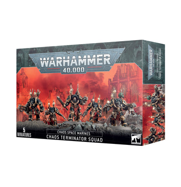 Warhammer 40000: Chaos Space Marines Chaos Terminator Squad*
