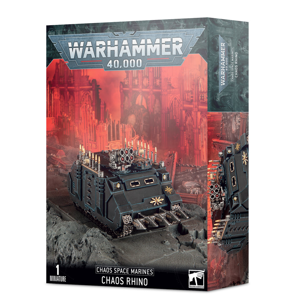 Warhammer 40000: Chaos Space Marines Rhino*