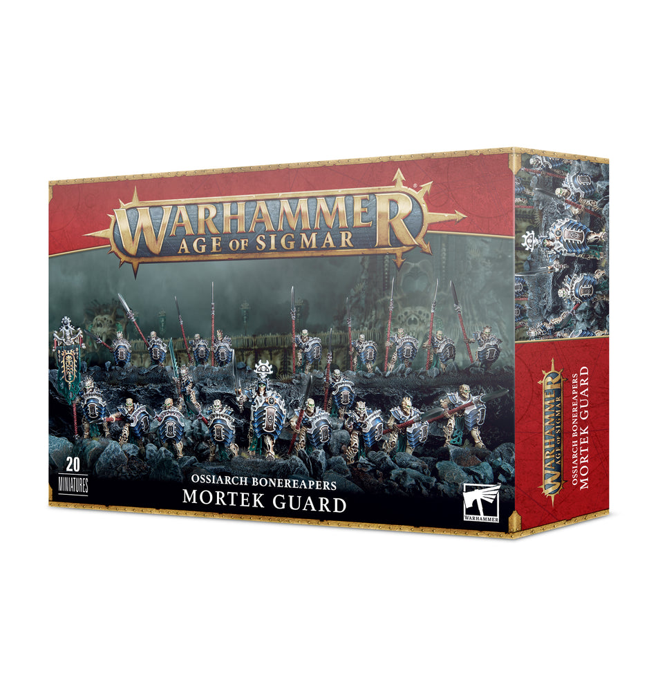 Warhammer Age of Sigmar: Ossiarch Bonereapers Mortek Guard*