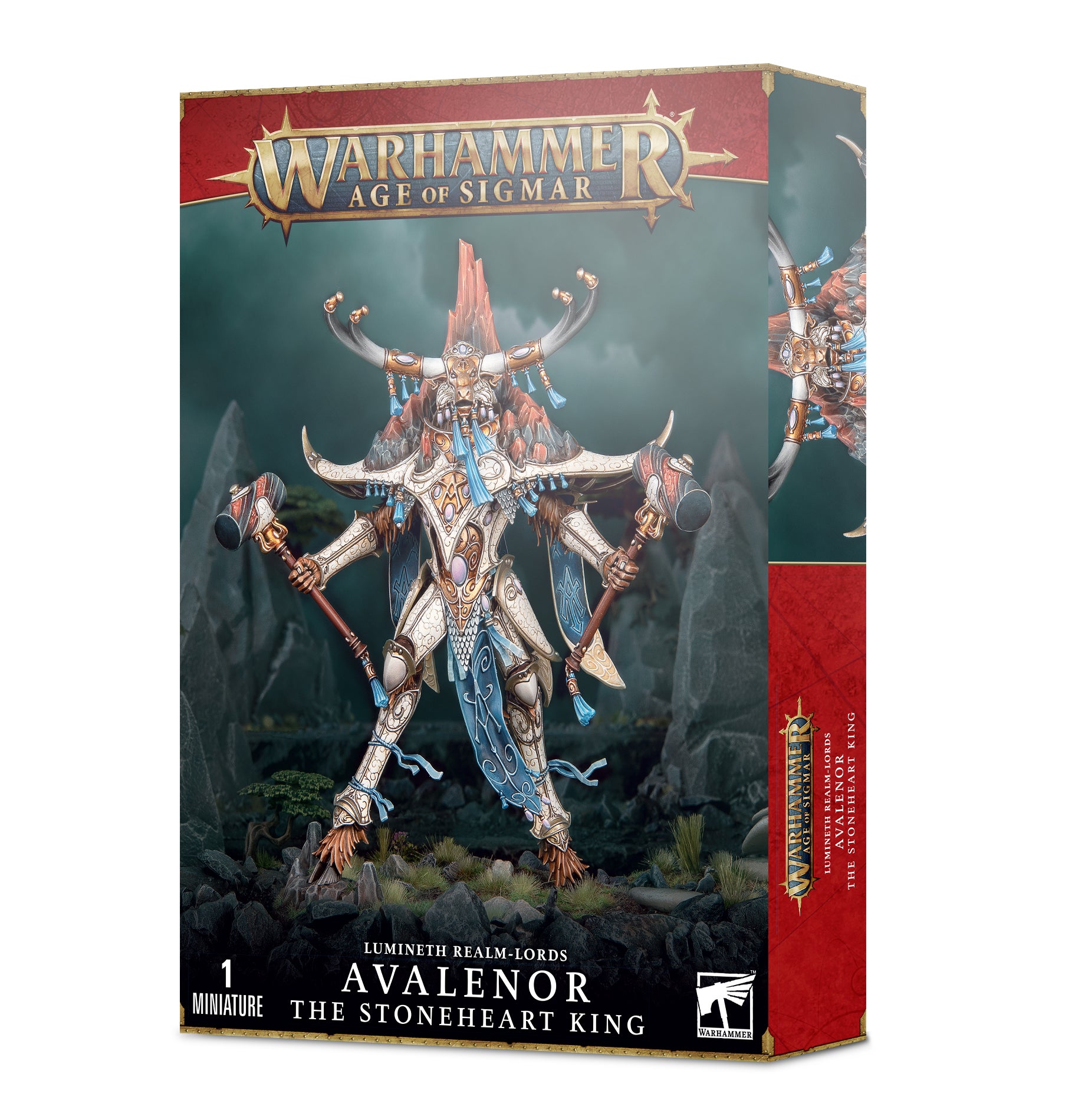 Warhammer Age of Sigmar: Lumineth Realm-lords Avalenor The Stoneheart King