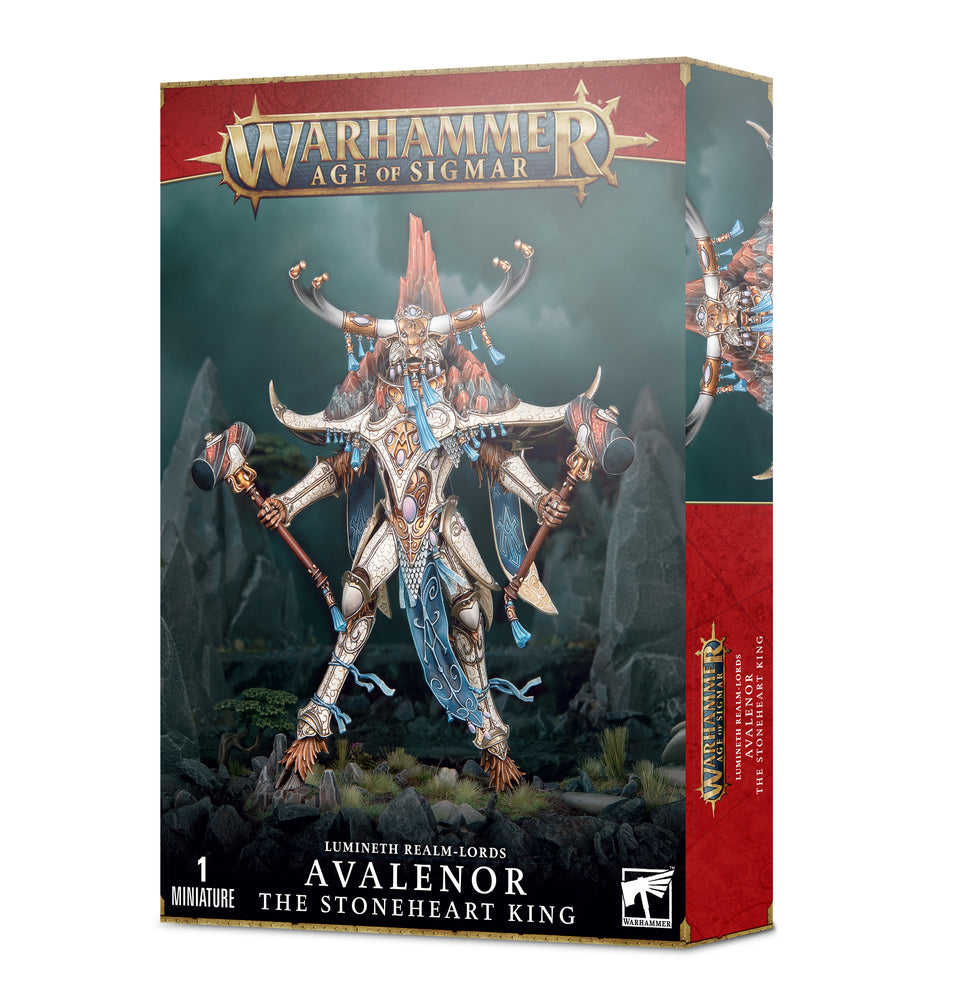 Warhammer Age of Sigmar: Lumineth Realm-lords Avalenor The Stoneheart King