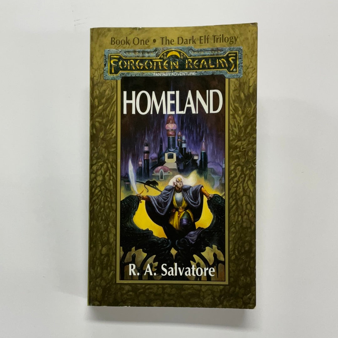 D&D Forgotten Realms: The Dark Elf Trilogy Book 1: Homeland PB (Pre-Owned)