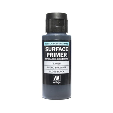 Vallejo: Surface Primer: Gloss Black 60ml