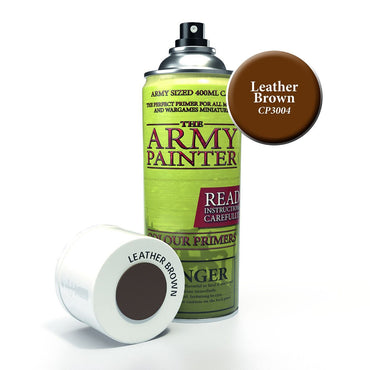 Army Painter: Colour Primer Spray Leather Brown 400ml