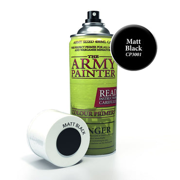 Army Painter: Colour Primer Spray Matt Black 400ml