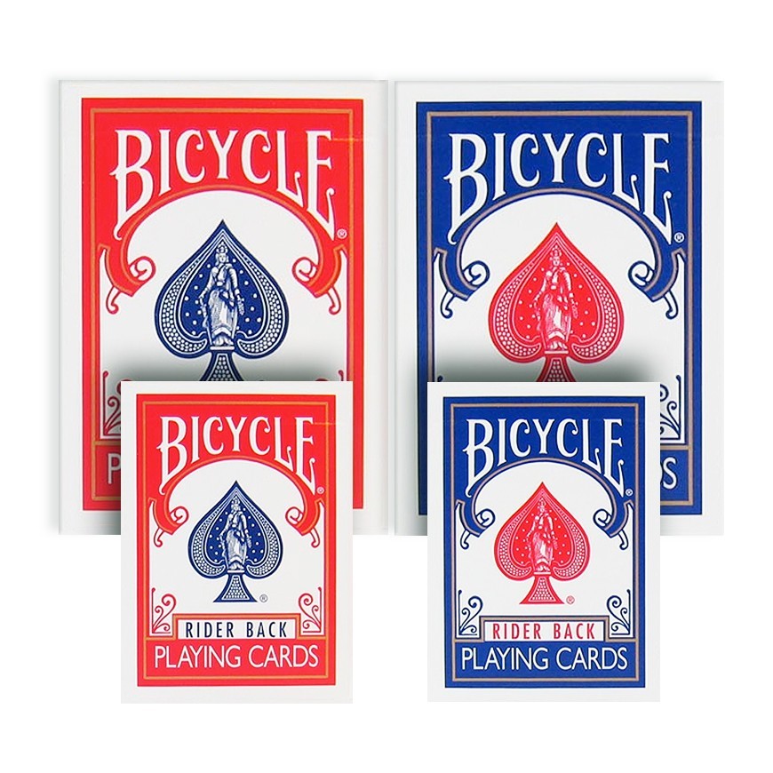 Bicycle Mini Playing Cards Mixed Red/Blue