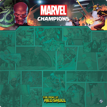 Marvel Champions LCG Red Skull 1-4 Player Mat