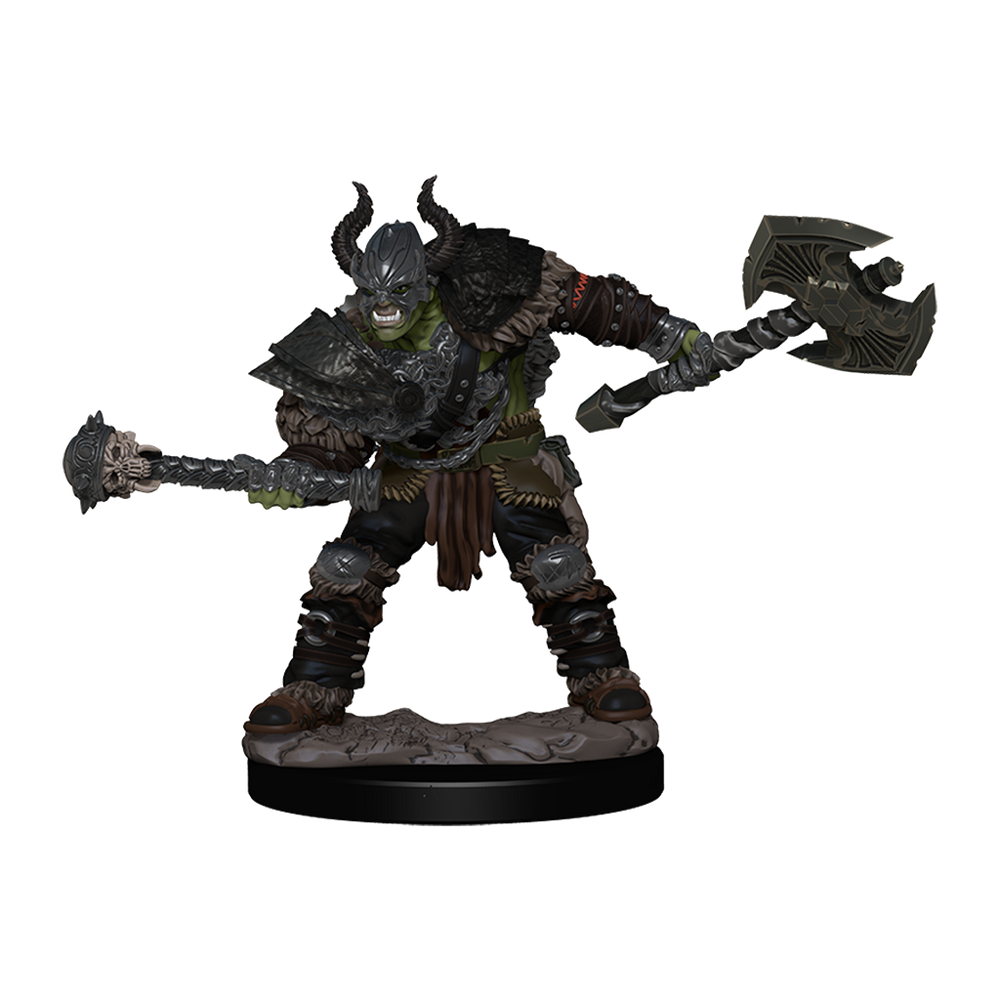 Pathfinder Battles Premium Painted Figure Half-Orc Barbarian Male