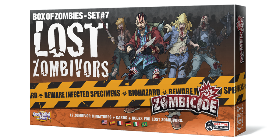 Zombicide Box of Zombies 2 Lost Zombivors