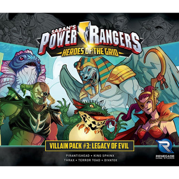 Power Rangers Heroes of the Grid Legacy of Evil Villain Pack