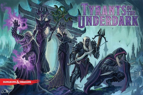 D&D Tyrants of the Underdark Board Game