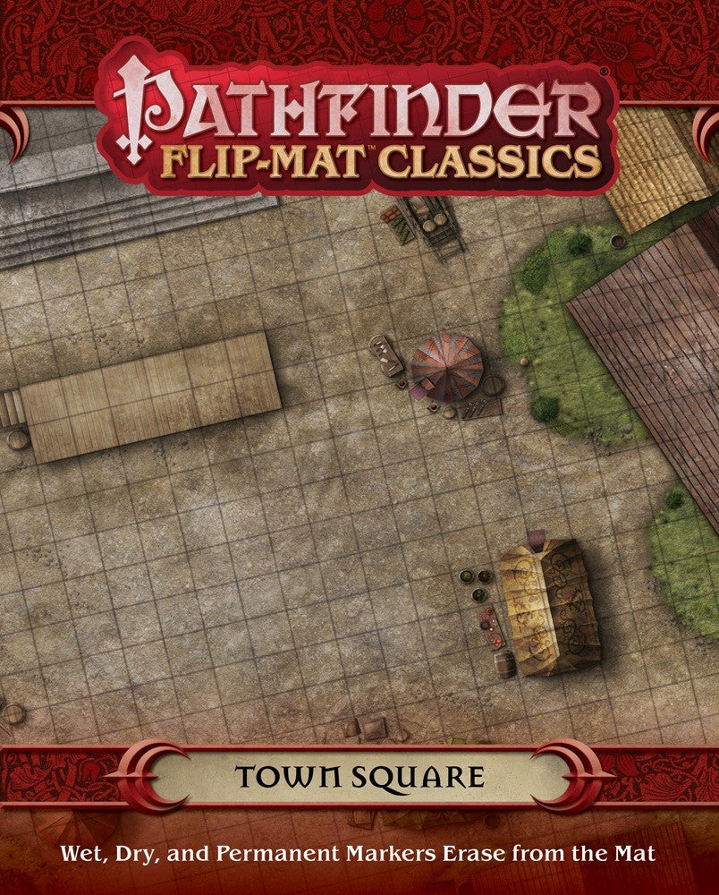 Pathfinder Flip-Mat Classics: Town Squar