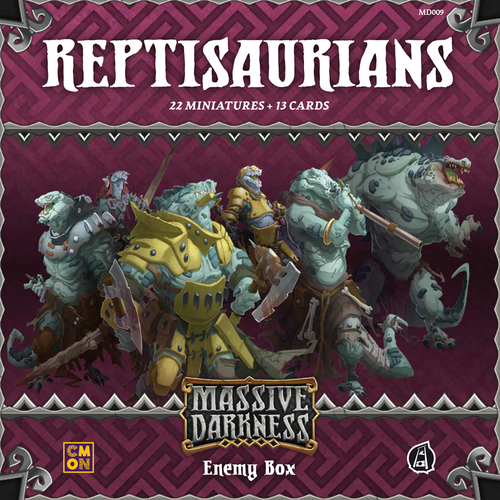 Massive Darkness Enemy Box Reptisaurians