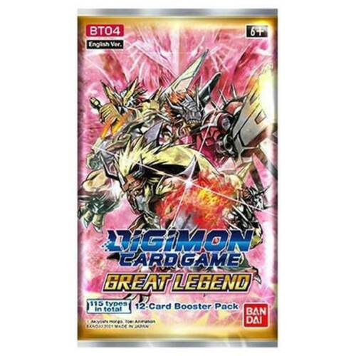 Digimon Card Game Series 04 Great Legend Booster Pack