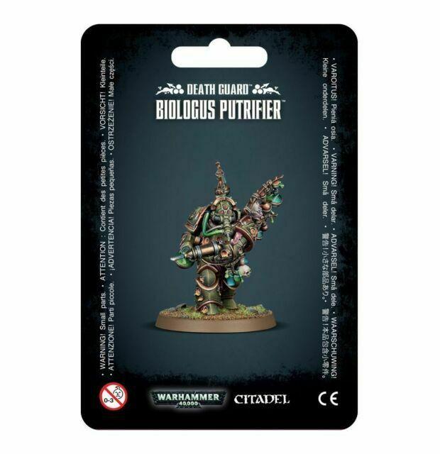 Warhammer 40000: Death Guard Biologus Putrifier