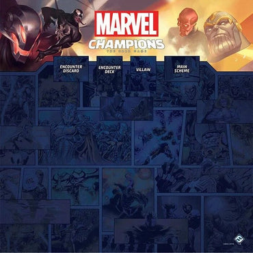 Marvel Champions LCG 4 Player Game Mat