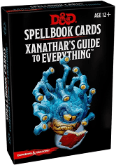 D&D: Spellbook Cards Xanathars Guide to Everything (95 Cards) 2018 Edition