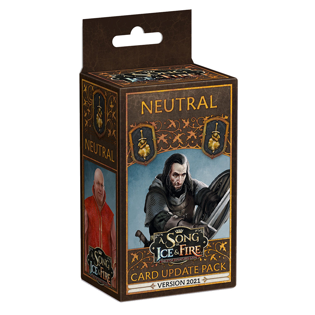 A Song of Ice and Fire: Neutral Card Update Pack 2021