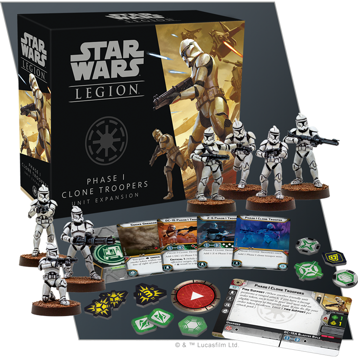 Star Wars Legion: Phase I Clone Troopers Unit Expansion