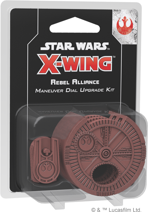Star Wars X-wing 2E Rebel Alliance Maneuver Dial