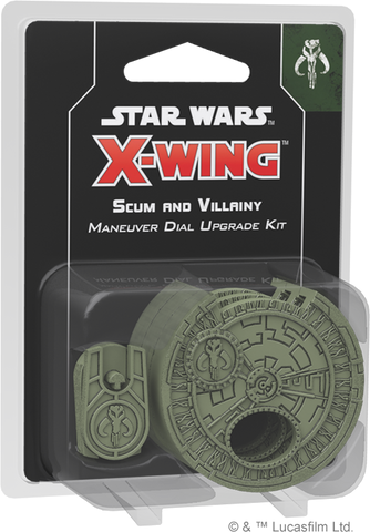 Star Wars X-wing 2E Scum & Villainy Maneuver Dial