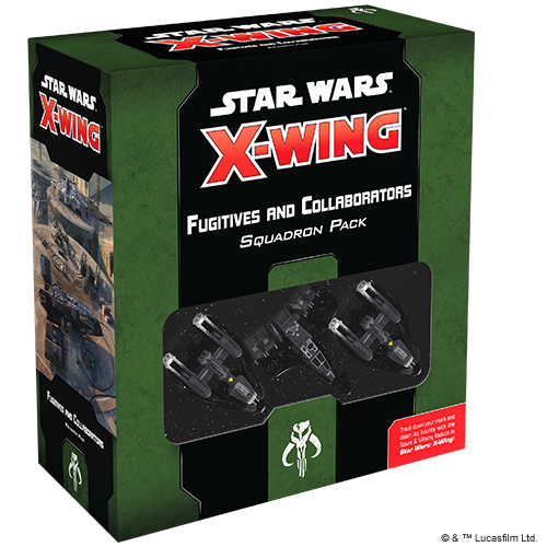 Star Wars X-Wing 2E: Fugitives and Collaborators Squadron Pack