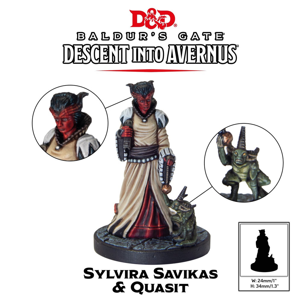 D&D5E Sylvira Savikas & Quasit