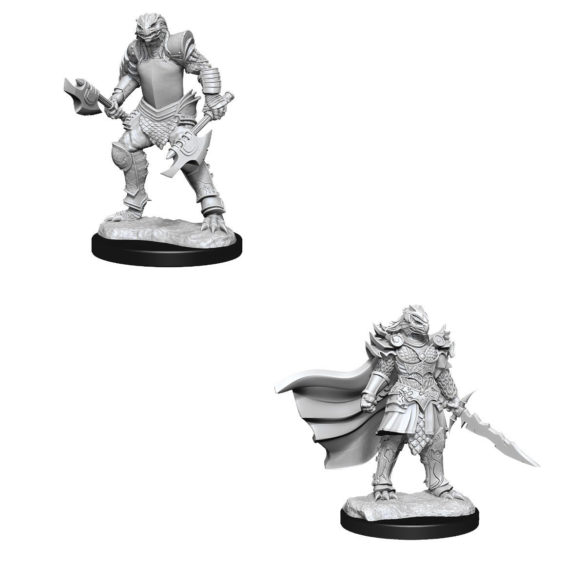 D&D Nolzurs Marvelous Unpainted Miniatures Dragonborn Fighter Female