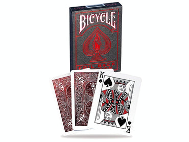 Bicycle Foil Metalluxe Red Playing Cards